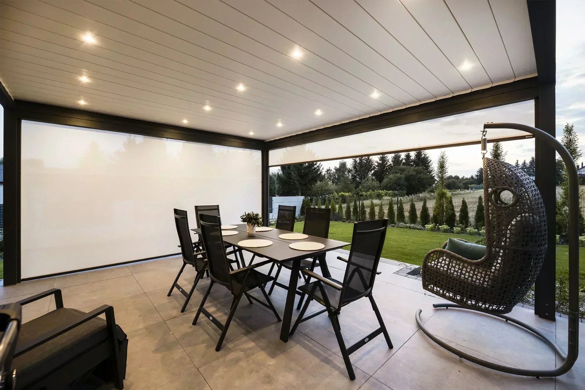 Smart Home Terrassen mit intelligenter Steuerung und modernem Komfort