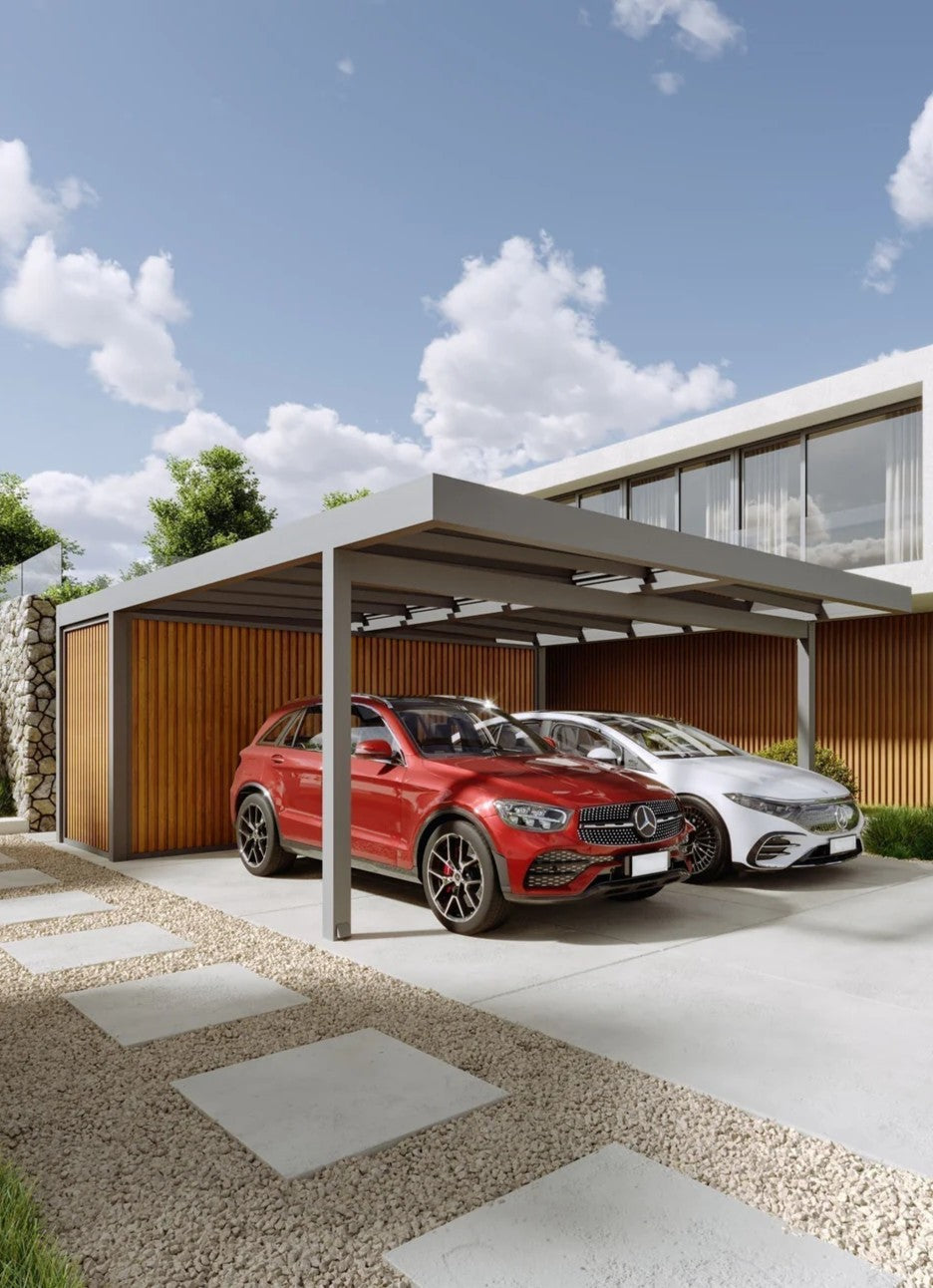 Carports mit zuverlässigem Schutz, elegantem Stil und smarter Technik