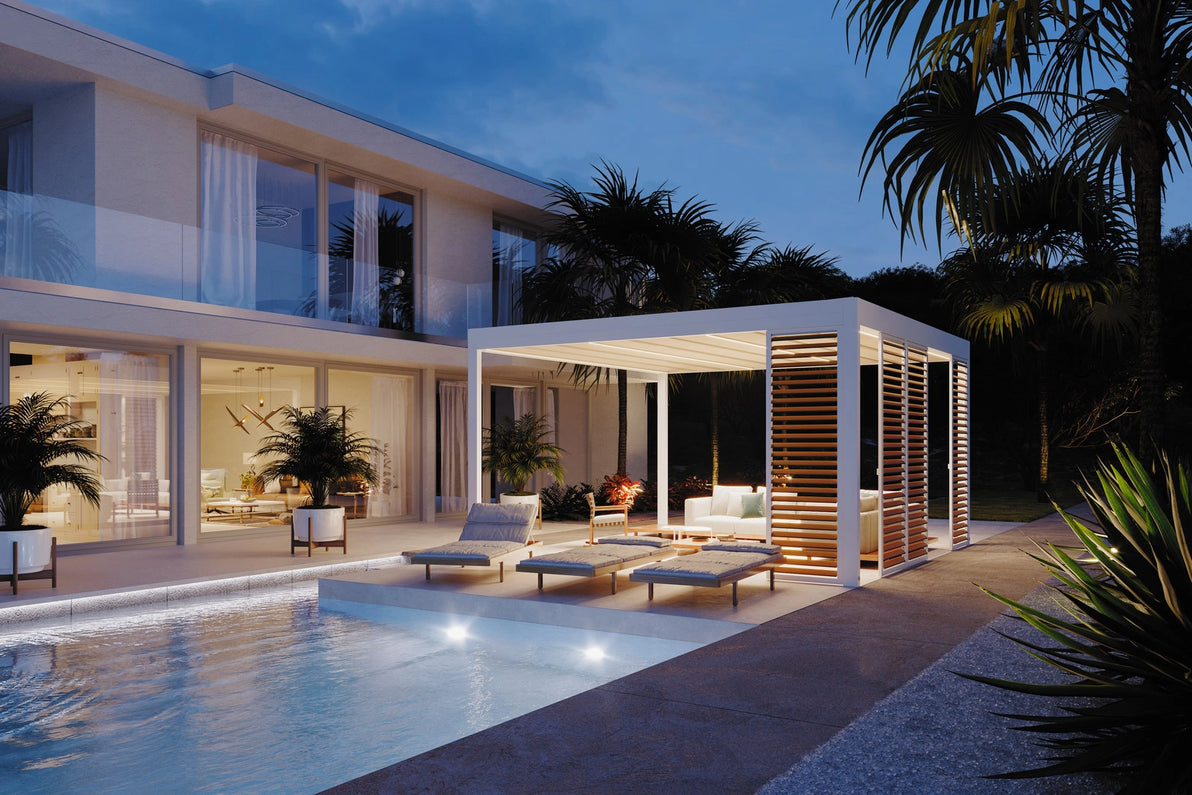 Cubic Pergola Doppelschicht & Automatik