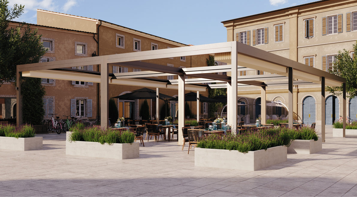 ProLine Überdachung für gewerbliche Nutzung